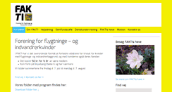 Desktop Screenshot of fakti.dk